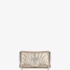 Women Givenchy 4G | Micro 4G Soft Bag In Laminated Leather Dusty Gold