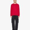 Women Givenchy Knitwear | 4G Cardigan In Cashmere And Silk Cyclamen