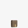 Women Givenchy Small Leather Goods | 4G Wallet In Leather Taupe