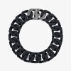 Men Givenchy Jewelry | G Chain In Metal Enamelled Black