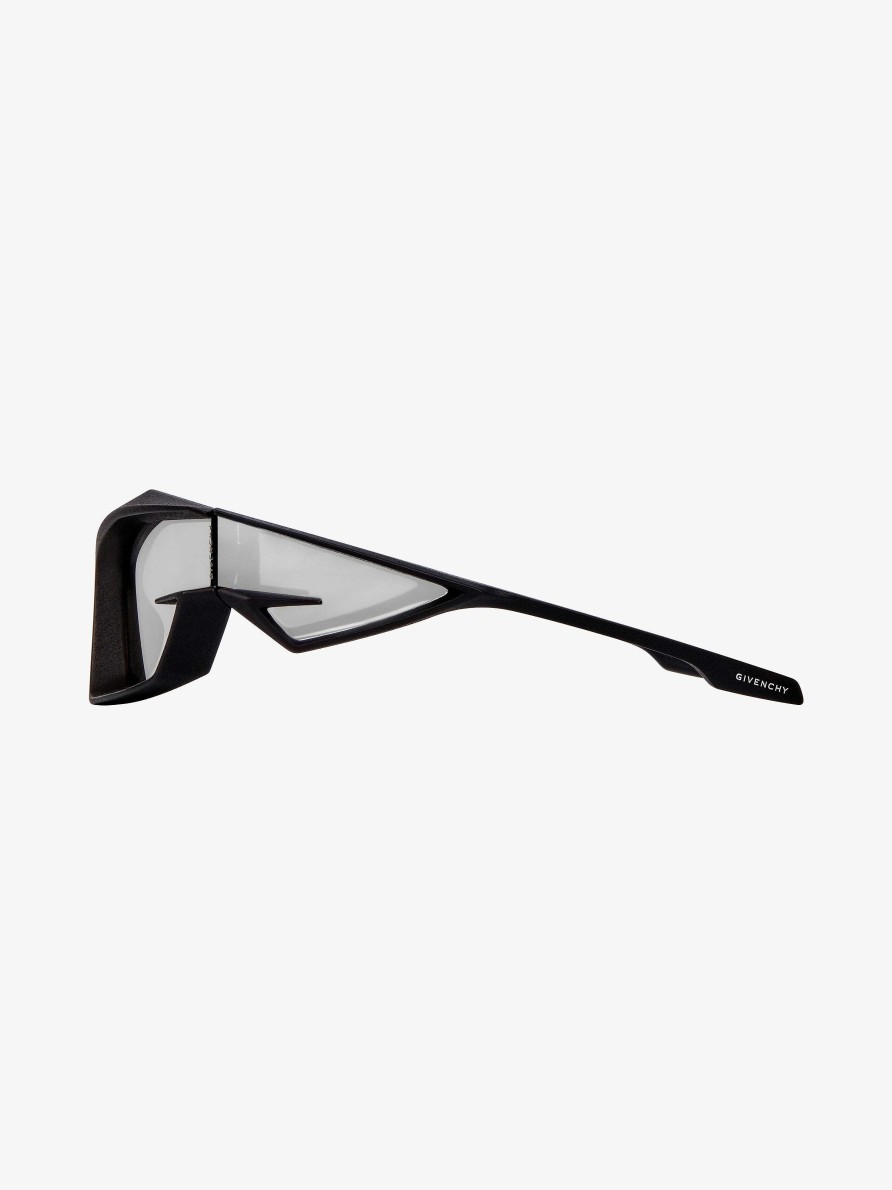 Men Givenchy Sunglasses | Giv Cut Unisex Sunglasses In Nylon Black/Silvery