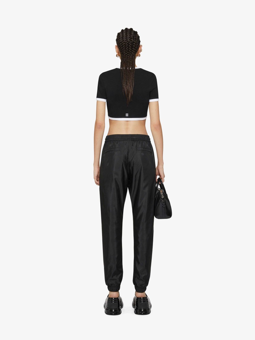 Women Givenchy Pants | 4G Jogger Pants Black