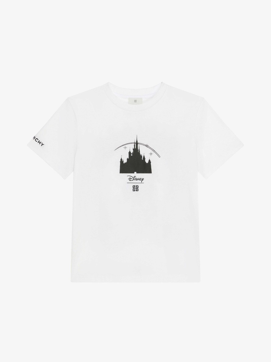 Men Givenchy Boy (4 To 12 Years) | Oswald T-Shirt In Cotton White