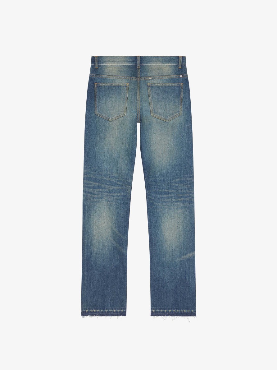 Men Givenchy Pants | Jeans In Denim Light Blue