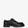 Men Givenchy Boots & Derbies | Squared Derbies In Box Leather Black