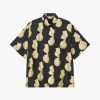 Men Givenchy Shirts | Hawaiian Shirt In Printed Silk Black/Yellow