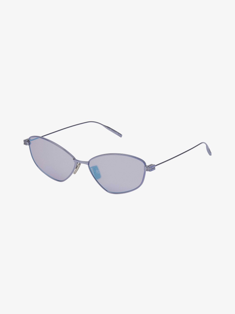 Women Givenchy Sunglasses | Gv Speed Sunglasses In Metal Pink/Blue