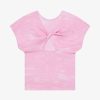 Women Givenchy Girl (4 To 12 Years) | T-Shirt In Cotton With Givenchy Fish Print Pink