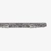 Women Givenchy Belts | Voyou Belt In Laminated Leather Silvery Grey