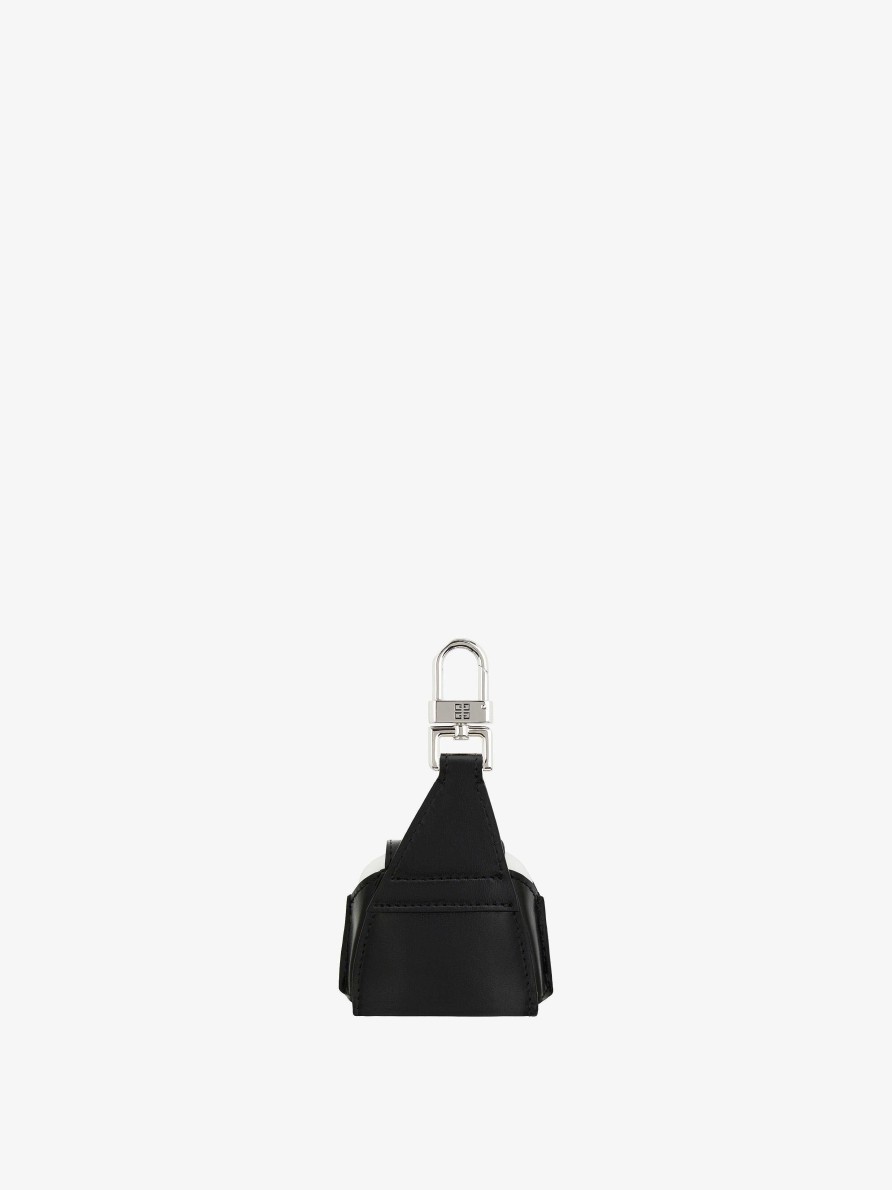 Men Givenchy Other Accessories | Antigona Airpods Case In Box Leather Black