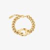 Women Givenchy Jewelry | G Chain Bracelet In Metal Golden Yellow