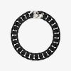 Men Givenchy Jewelry | Medium G Chain Necklace In Enameled Metal Black