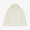 Women Givenchy Outerwear & Blousons | Reversible Hooded Jacket In 4G Fur Ivory