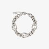 Men Givenchy Jewelry | G Chain Bracelet In Metal Silvery