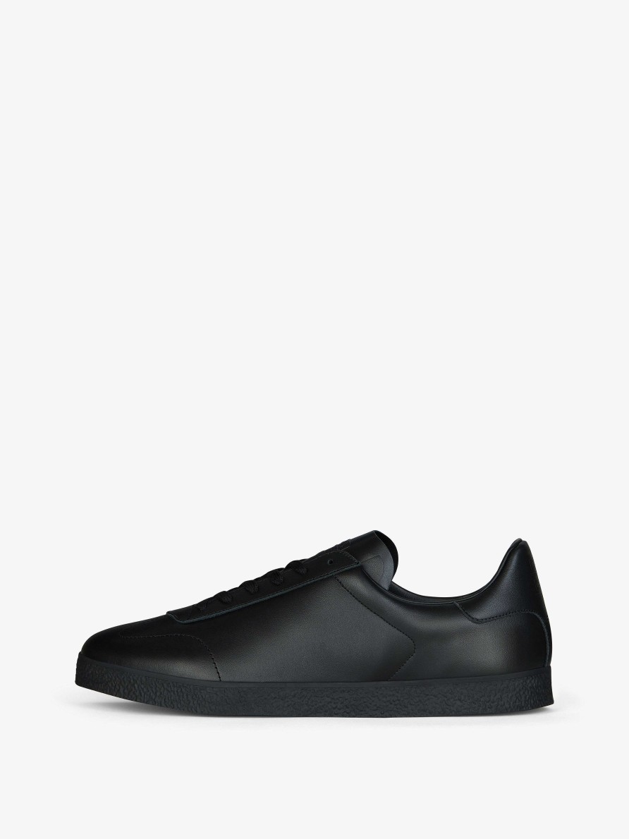 Men Givenchy Sneakers | Town Sneakers In Leather Black