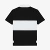 Men Givenchy Boy (4 To 12 Years) | Polo Shirt In Embroidered Jersey White/Black