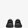 Men Givenchy Sneakers | Sneakers City Sport In Leather With Givenchy Webbing Black