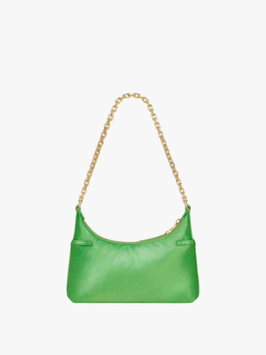 Women Givenchy Voyou | Voyou Party Bag In Nylon Satin Absynthe Green