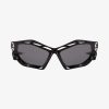 Men Givenchy Sunglasses | Giv Cut Cage Unisex Sunglasses In Nylon Black