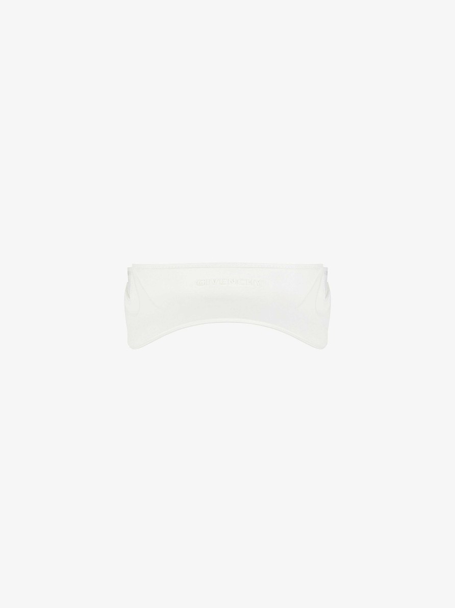 Women Givenchy Other Accessories | Givenchy Visor Ivory