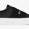 Men Givenchy Sneakers | City Sport Sneakers In Leather With Givenchy Strap Black