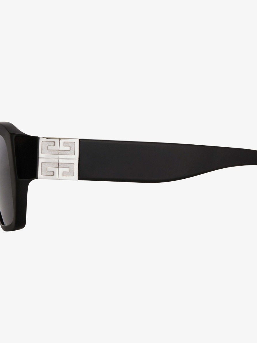 Women Givenchy Sunglasses | 4G Unisex Sunglasses In Acetate Black