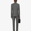 Men Givenchy Pants | Tailored Pants In Wool Medium Grey