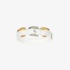 Women Givenchy Jewelry | Voyou Bracelet In Leather And Metal Ivory