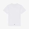 Men Givenchy T-Shirts | Slim Fit T-Shirt In Cotton With Givenchy Flames Print White