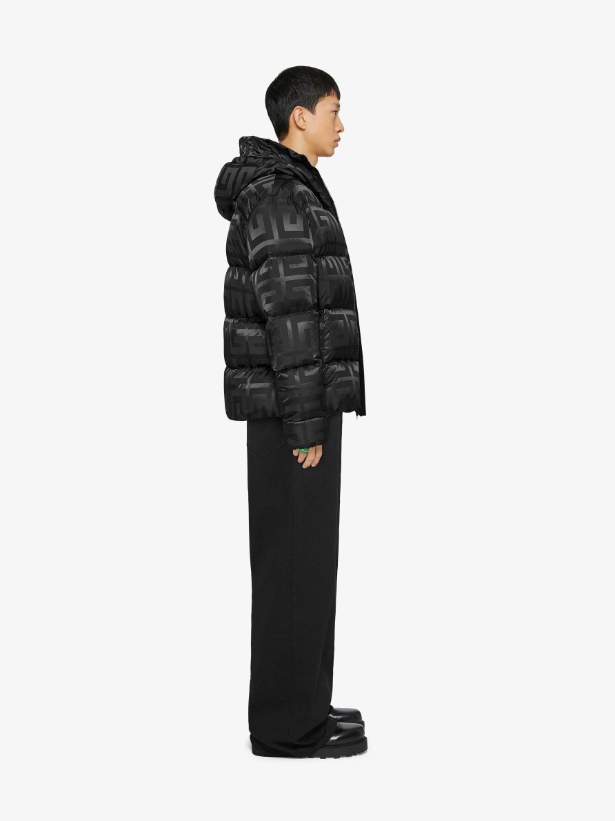 Men Givenchy Outerwear & Blousons | 4G Puffer Jacket Black