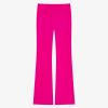 Women Givenchy Pants | Flare Tailored Pants In Wool Fuchsia