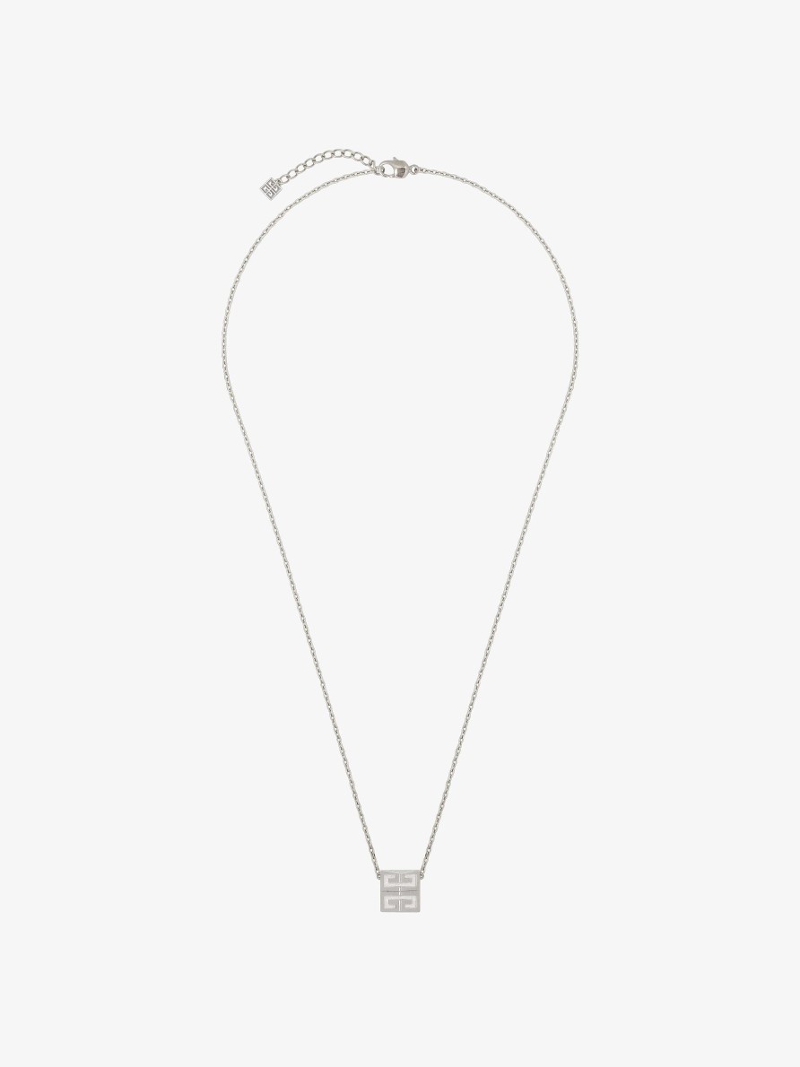 Women Givenchy Jewelry | 4G Necklace In Metal Silvery