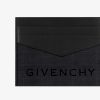 Men Givenchy Small Leather Goods | Card Holder In 4G Nylon Black