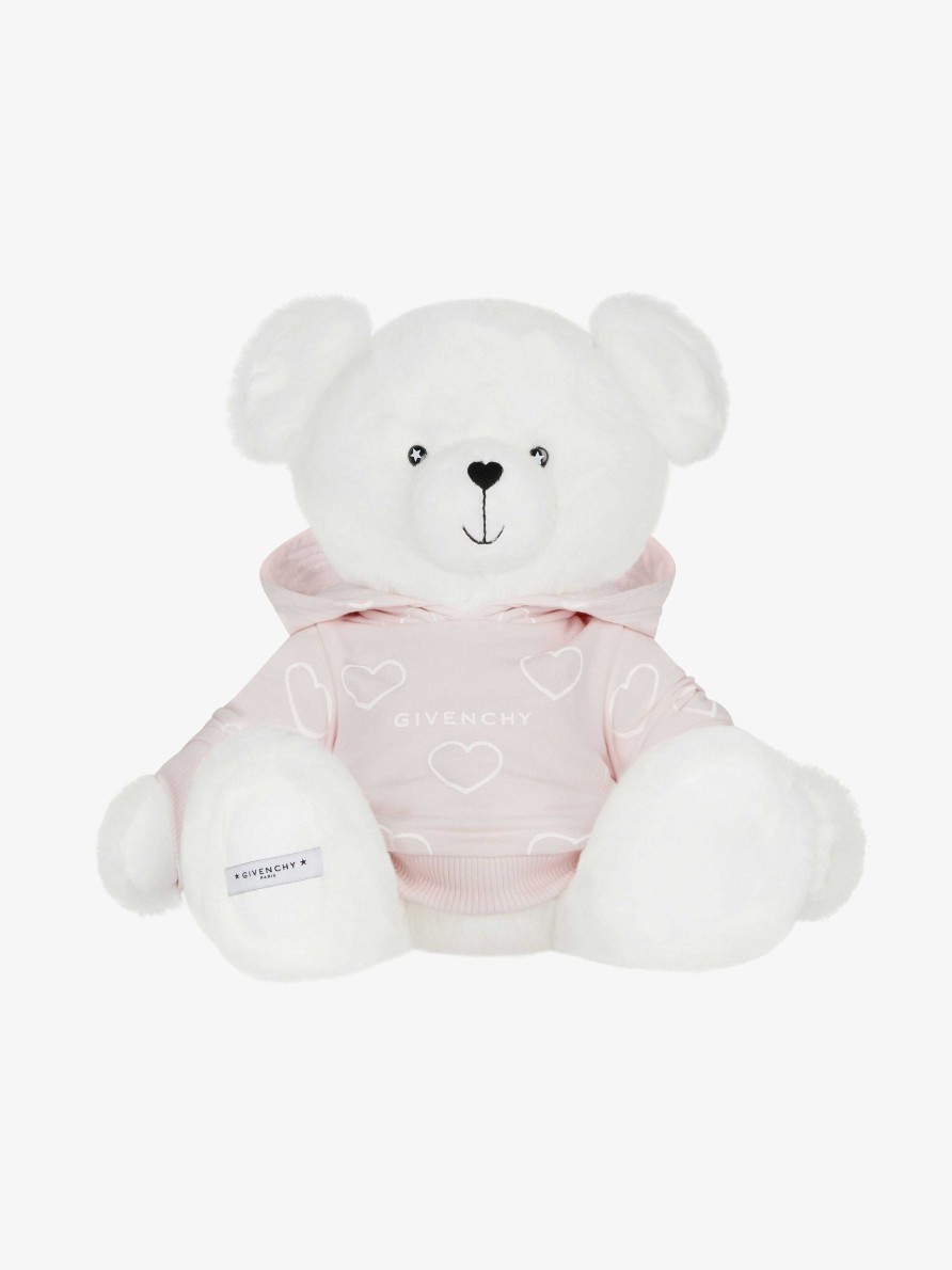 Men Givenchy Boy (4 To 12 Years) | Givenchy Teddy Bear White/Pink