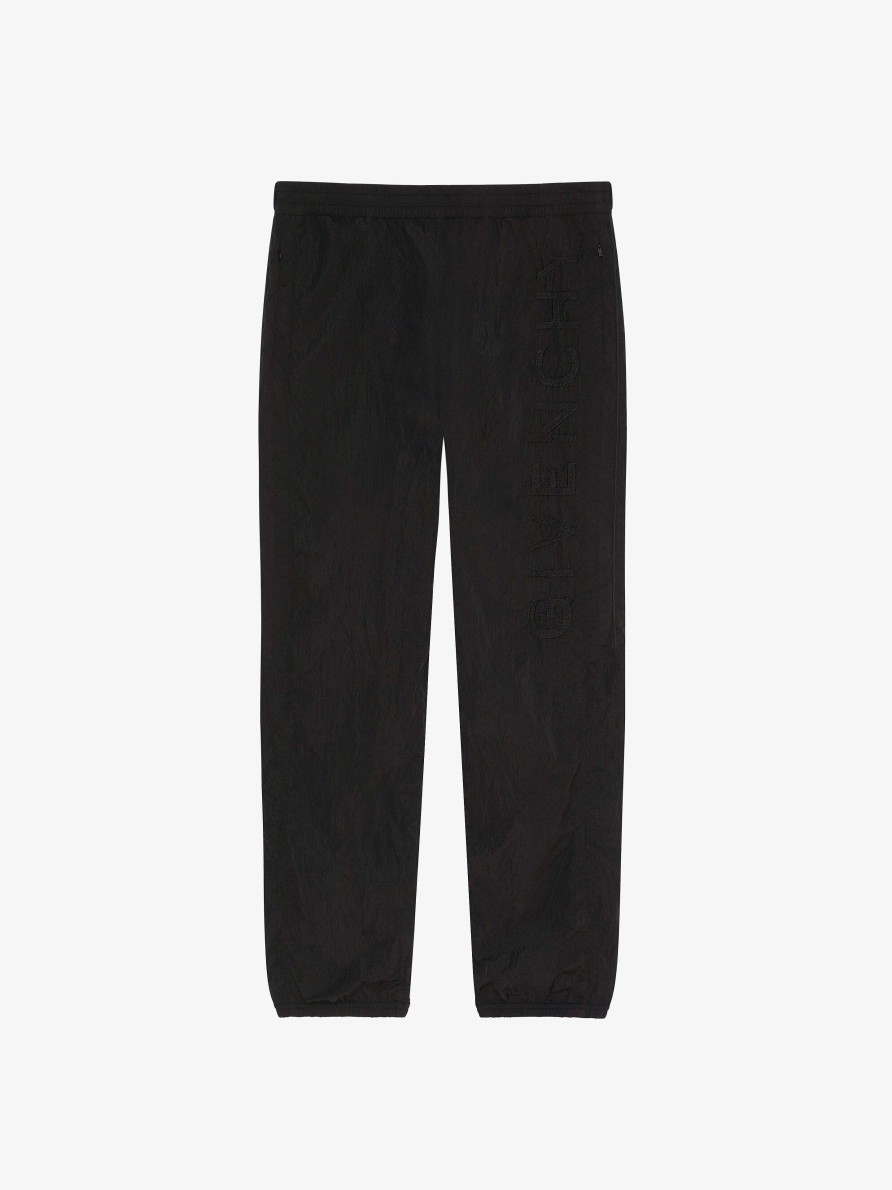 Men Givenchy Pants | Jogger Pants With Cotton Carpenter Skirt Black/Beige