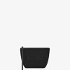 Women Givenchy Small Leather Goods | Mini Givenchy Pouch In Canvas Black