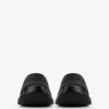 Women Givenchy Slides & Sandals | Marshmallow Wedge Sandals In Leather Black