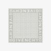 Women Givenchy Scarves | Givenchy 4G Square In Silk Light Grey