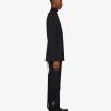 Men Givenchy Jackets & Coats | Extra Fitted Jacket In Wool Black