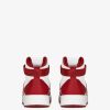 Men Givenchy Sneakers | G4 High Top Sneakers In Leather Red/White