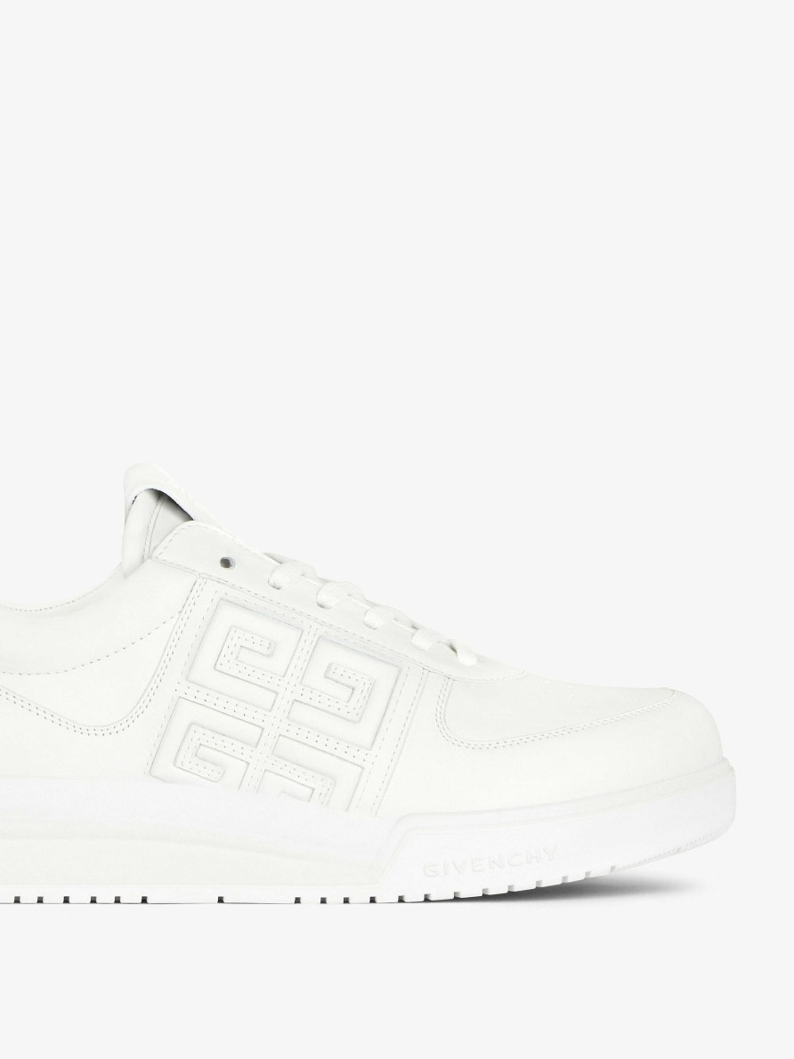 Women Givenchy Sneakers | G4 Sneakers In Leather White