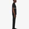 Men Givenchy T-Shirts | Givenchy 4G Slim Fit T-Shirt In Cotton Black