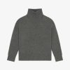 Women Givenchy Knitwear | Turtleneck Sweater In Cashmere Grey Mix