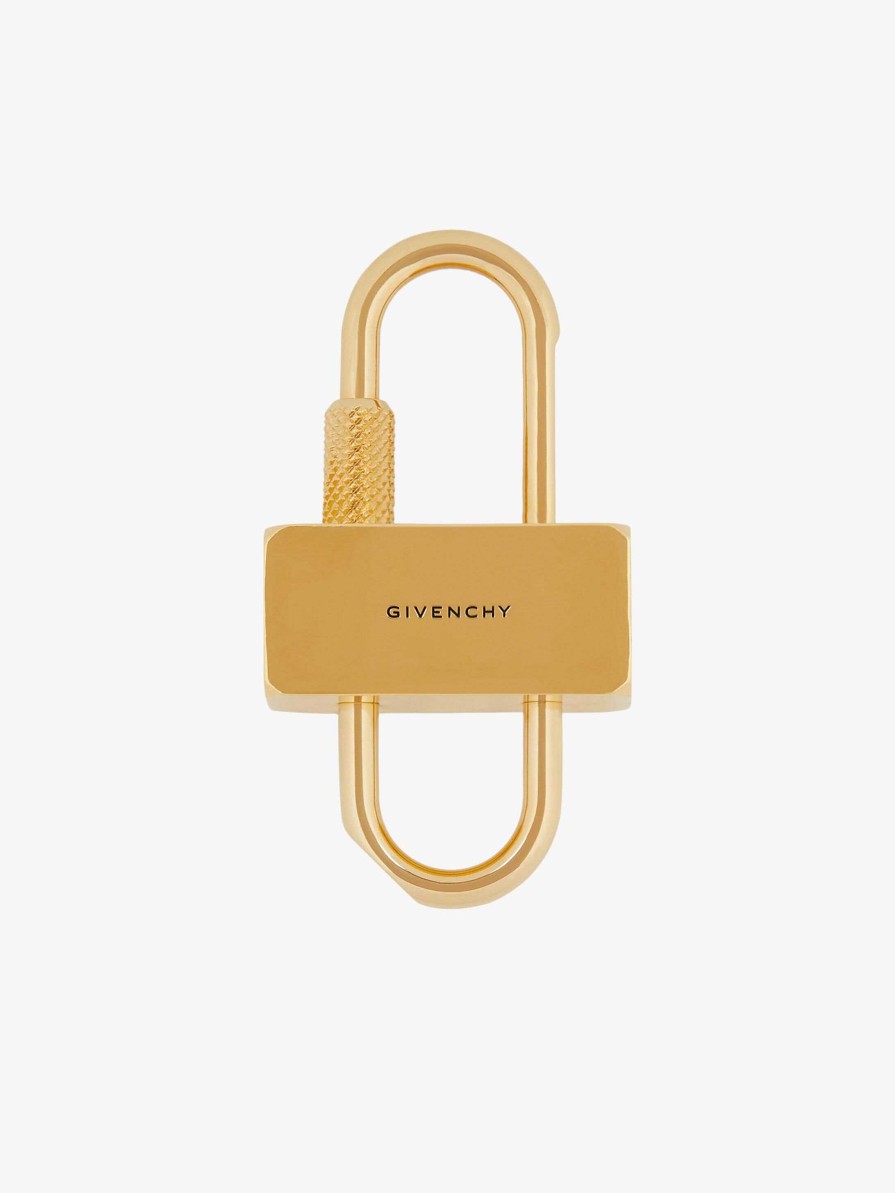 Men Givenchy Other Accessories | U Padlock In Metal Golden Yellow