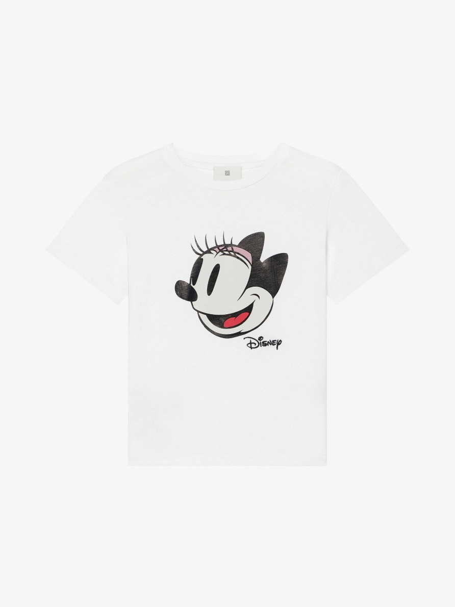 Women Givenchy Girl (4 To 12 Years) | Oswald T-Shirt In Cotton White