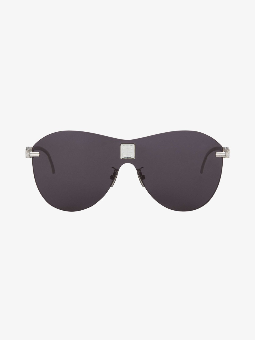 Women Givenchy Sunglasses | 4Gem Unisex Sunglasses In Metal Gun Metal