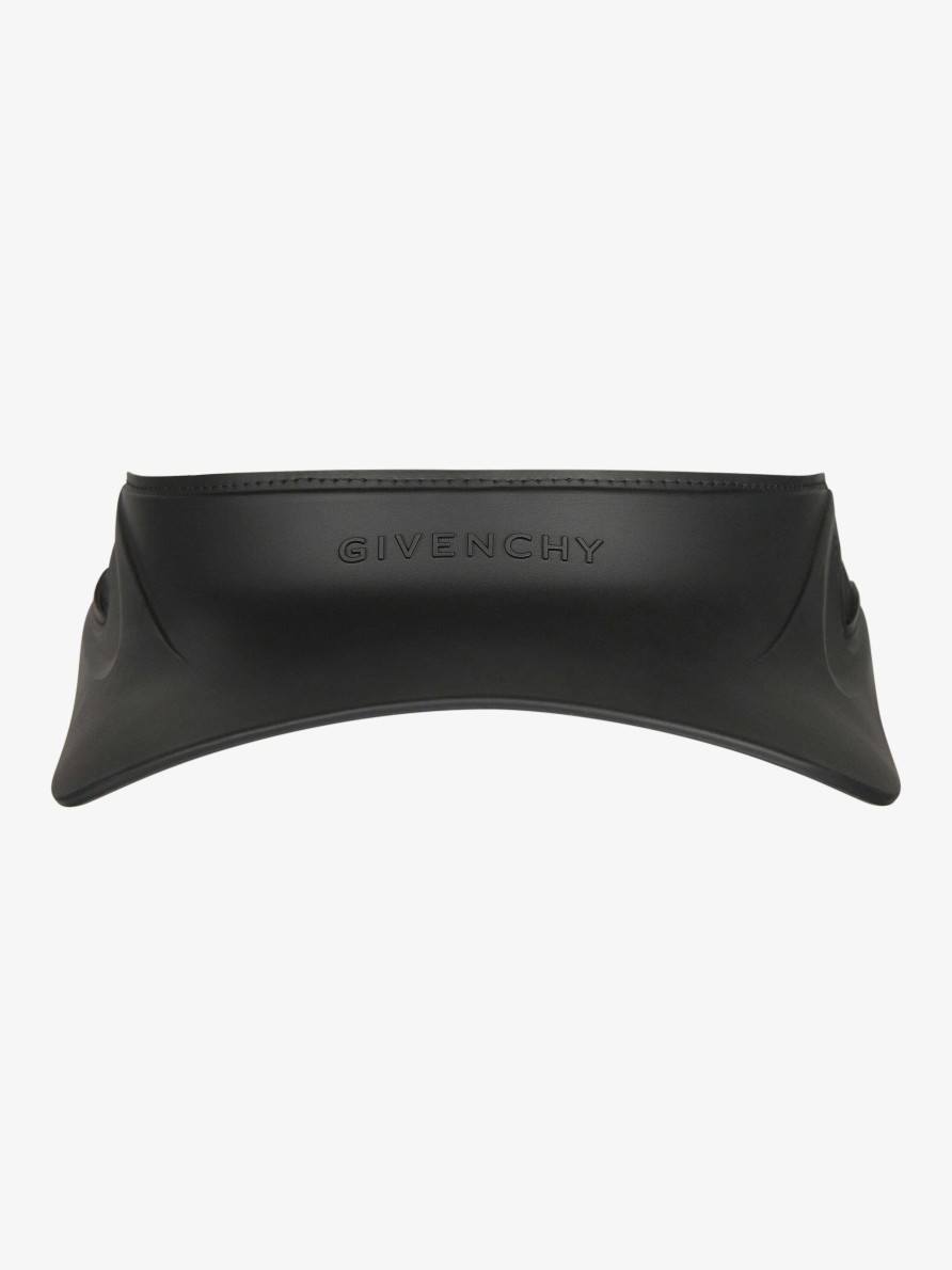 Men Givenchy Beanies & Caps | Givenchy Visor In Gum Black