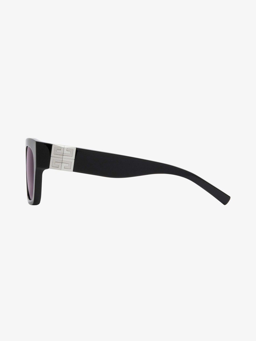 Men Givenchy Sunglasses | 4G Unisex Sunglasses In Acetate Black