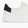 Men Givenchy Sneakers | City Sport Sneakers In Leather White/Navy