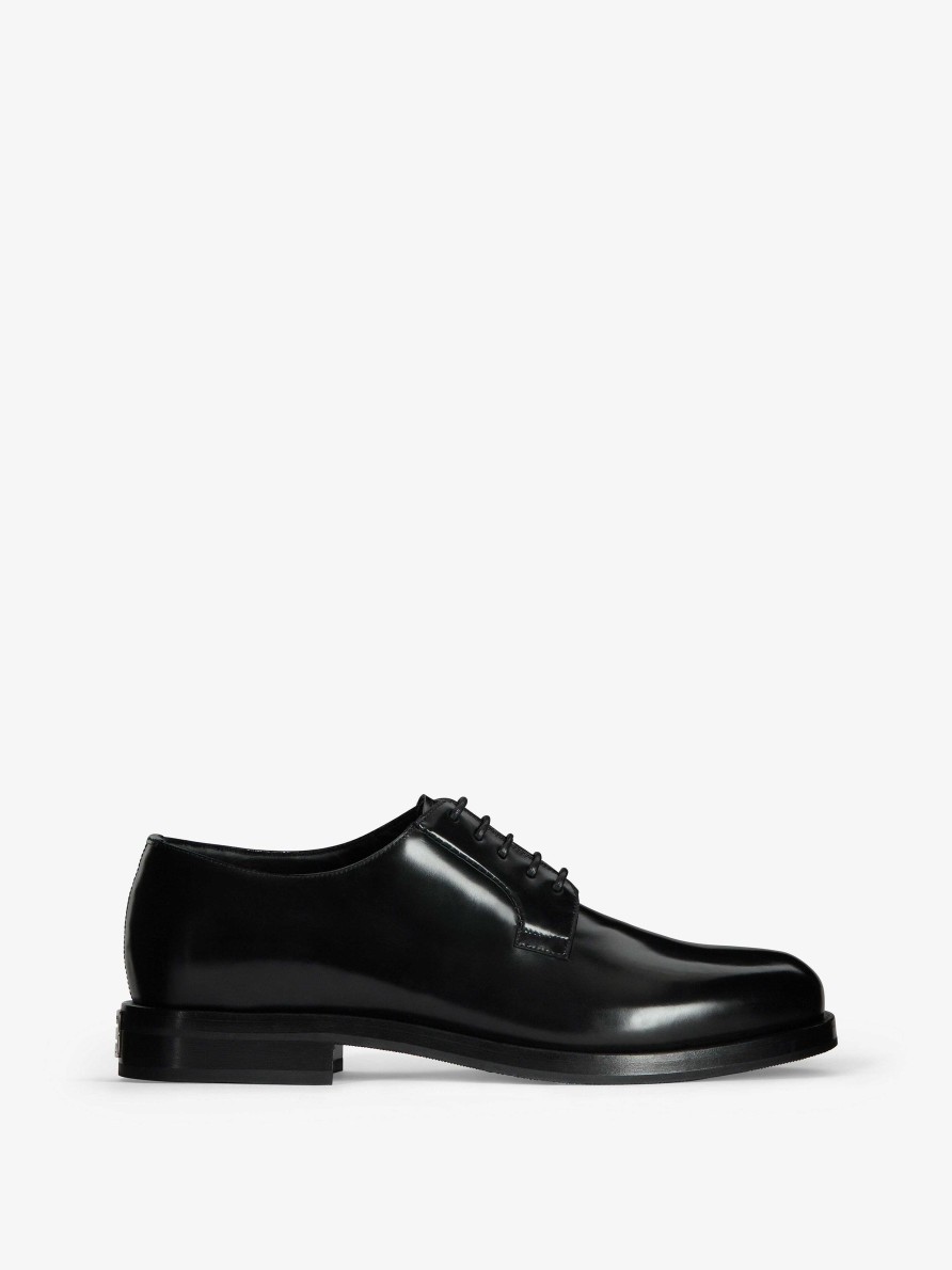 Men Givenchy Boots & Derbies | Classic Derbies In Leather Black